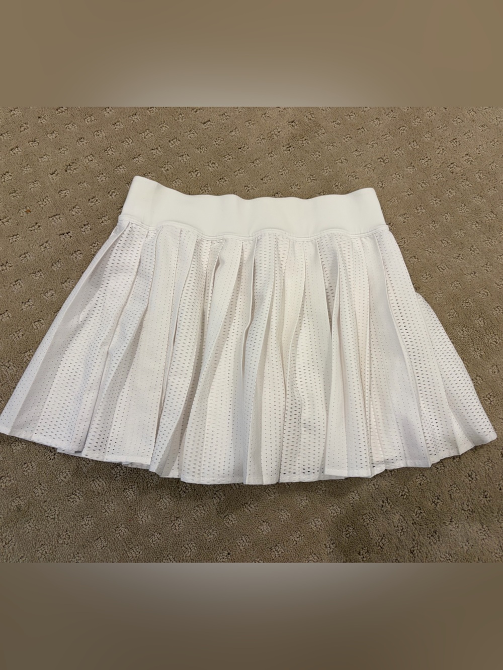 Lululemon Pleated Open Knit High Rise Tennis Skirt - Picture 2 of 5
